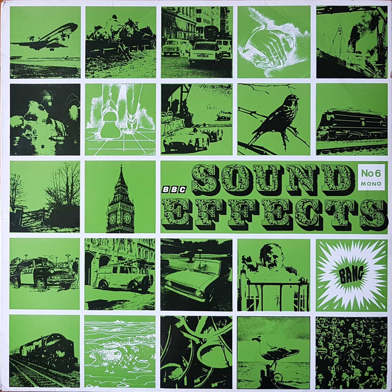 Picture of RED 106 Sound effects no. 6 by artist Various